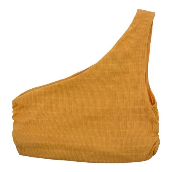 ASOS Something New Ada One Shoulder Tube Top Orange Size XS NWOT $32 MSRP - Picture 3 of 7